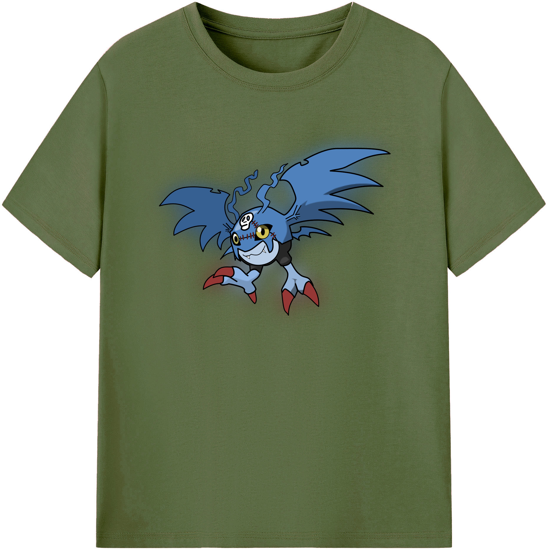（画像用） Digimon デジタルモンスター/デジモン 綿100％半袖Tシャツ（フロントプリント）